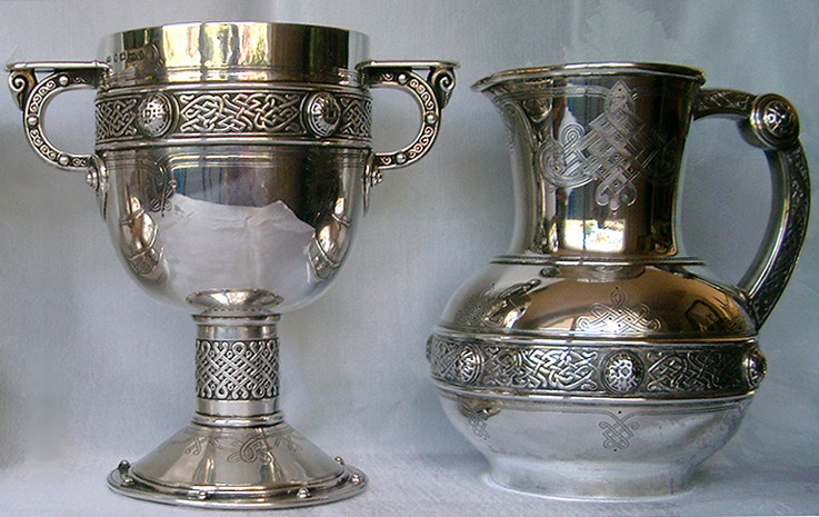 Elkington Flagon and Chalice